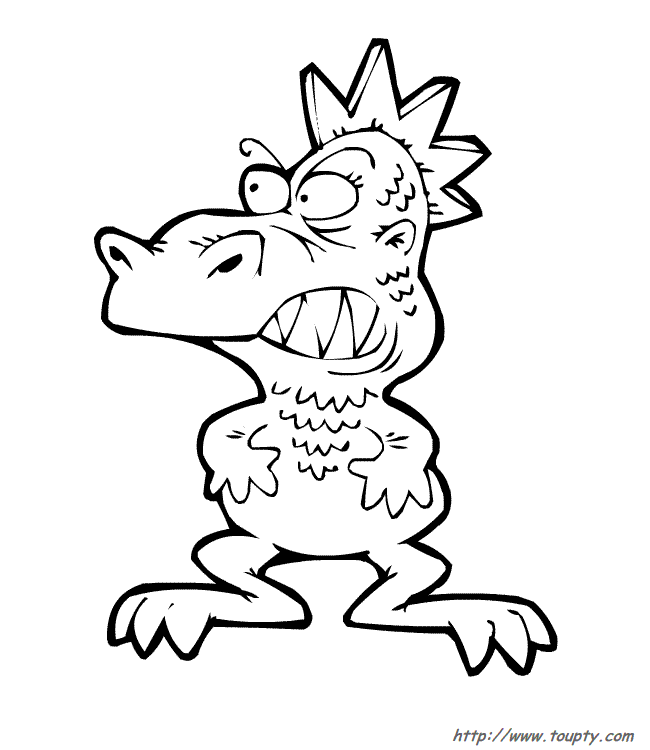 Coloriage de Monstres