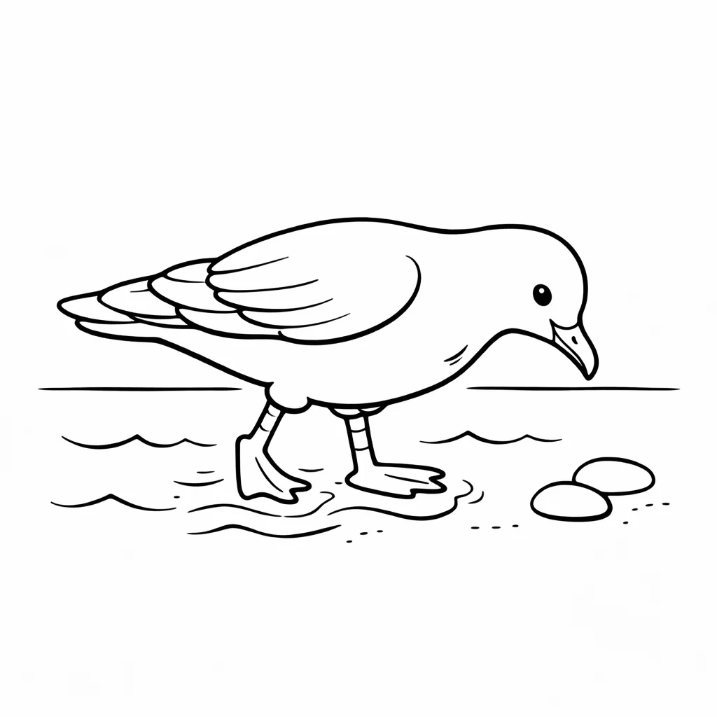 coloriage-mouette Page 11