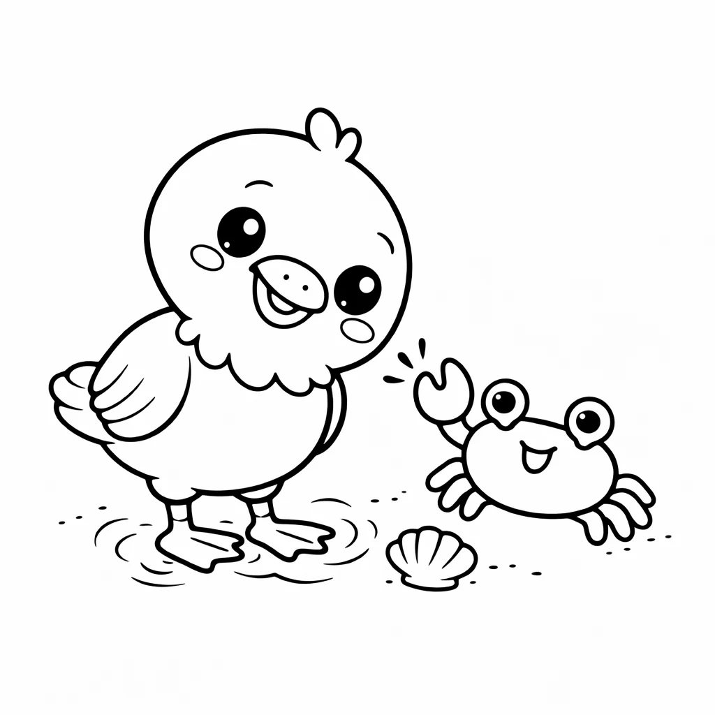 coloriage-mouette Page 13