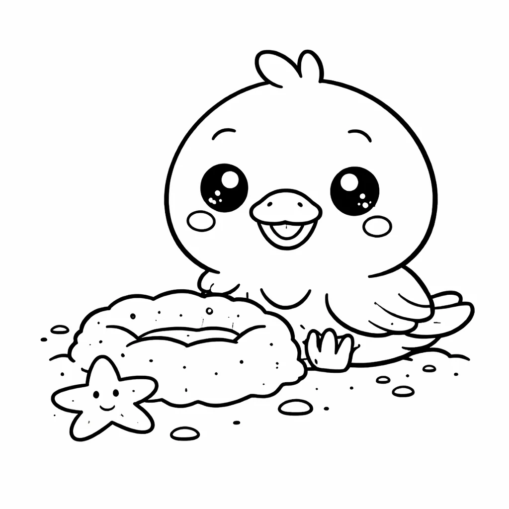 coloriage-mouette Page 5