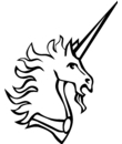Une licorne majestueuse