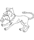 Cerbère le chien à 3 têtes