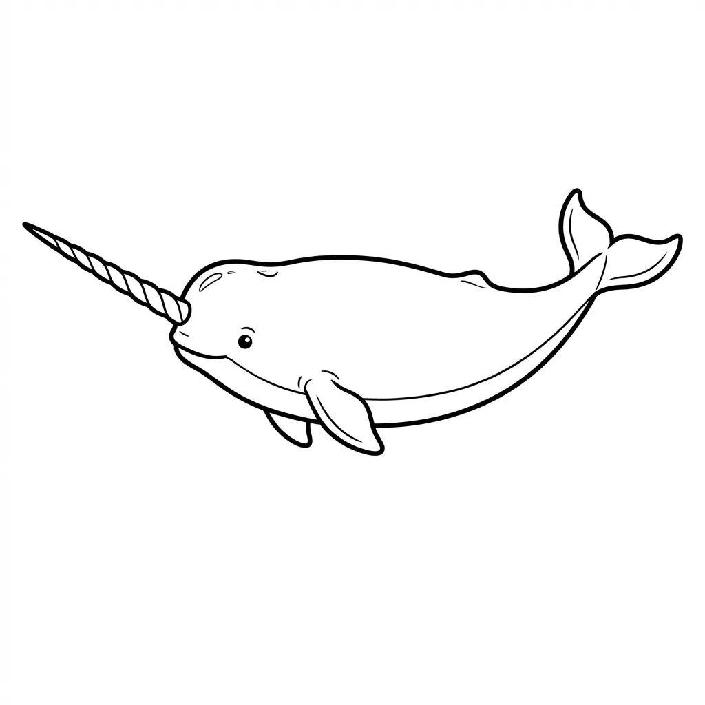 coloriage-narval Page 6