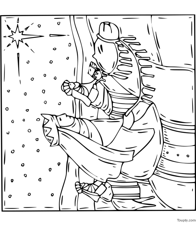 coloriage-nativite Page 16