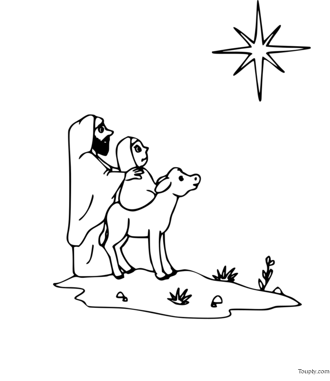 coloriage-nativite Page 5