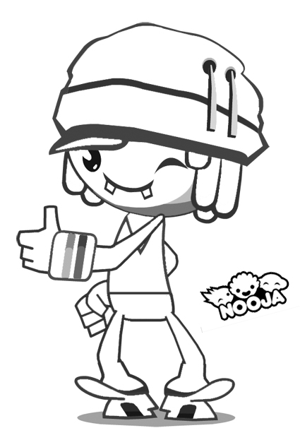 coloriage-nooja Page 1