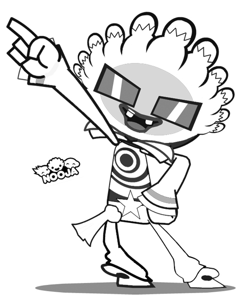 coloriage-nooja Page 3