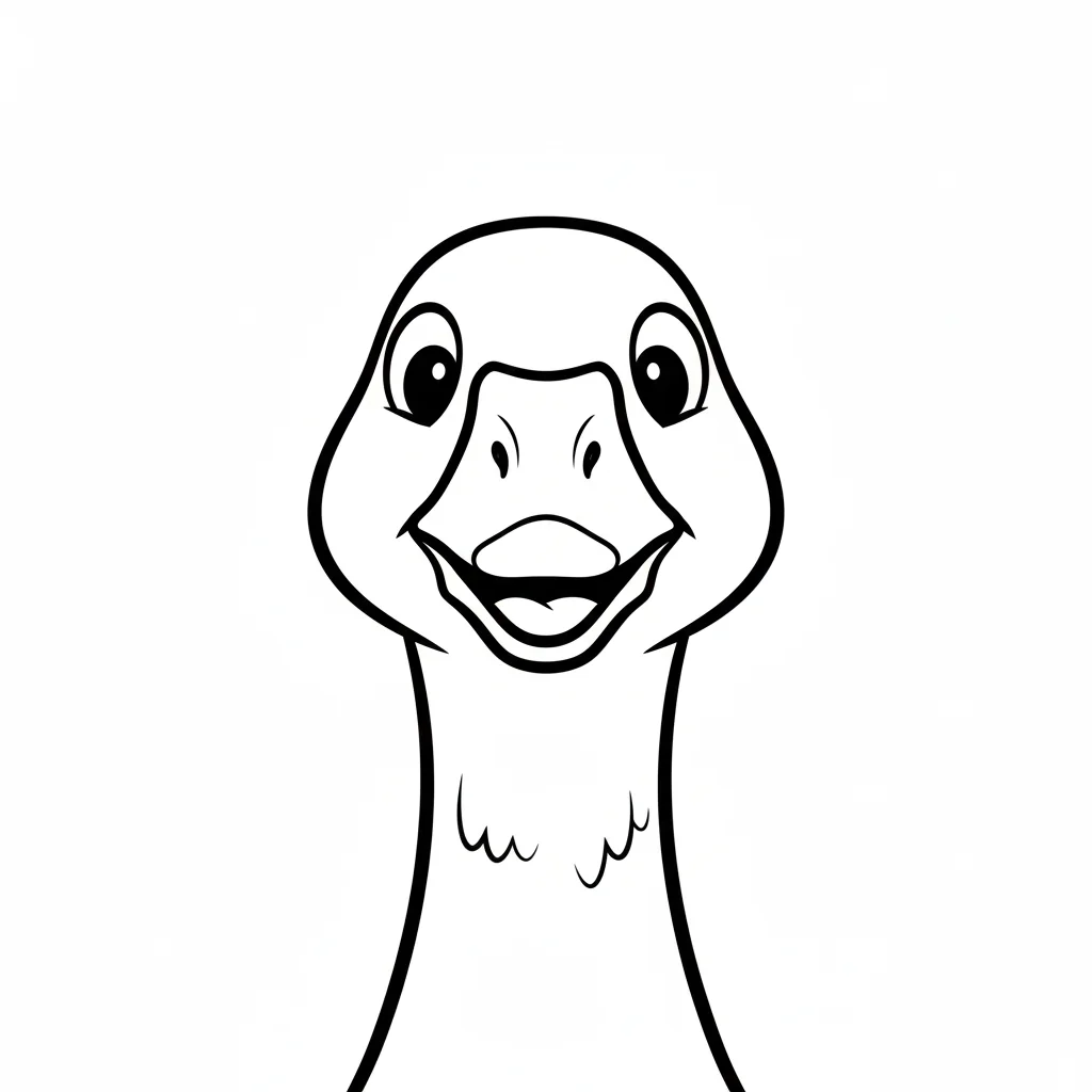 coloriage-oie Page 16