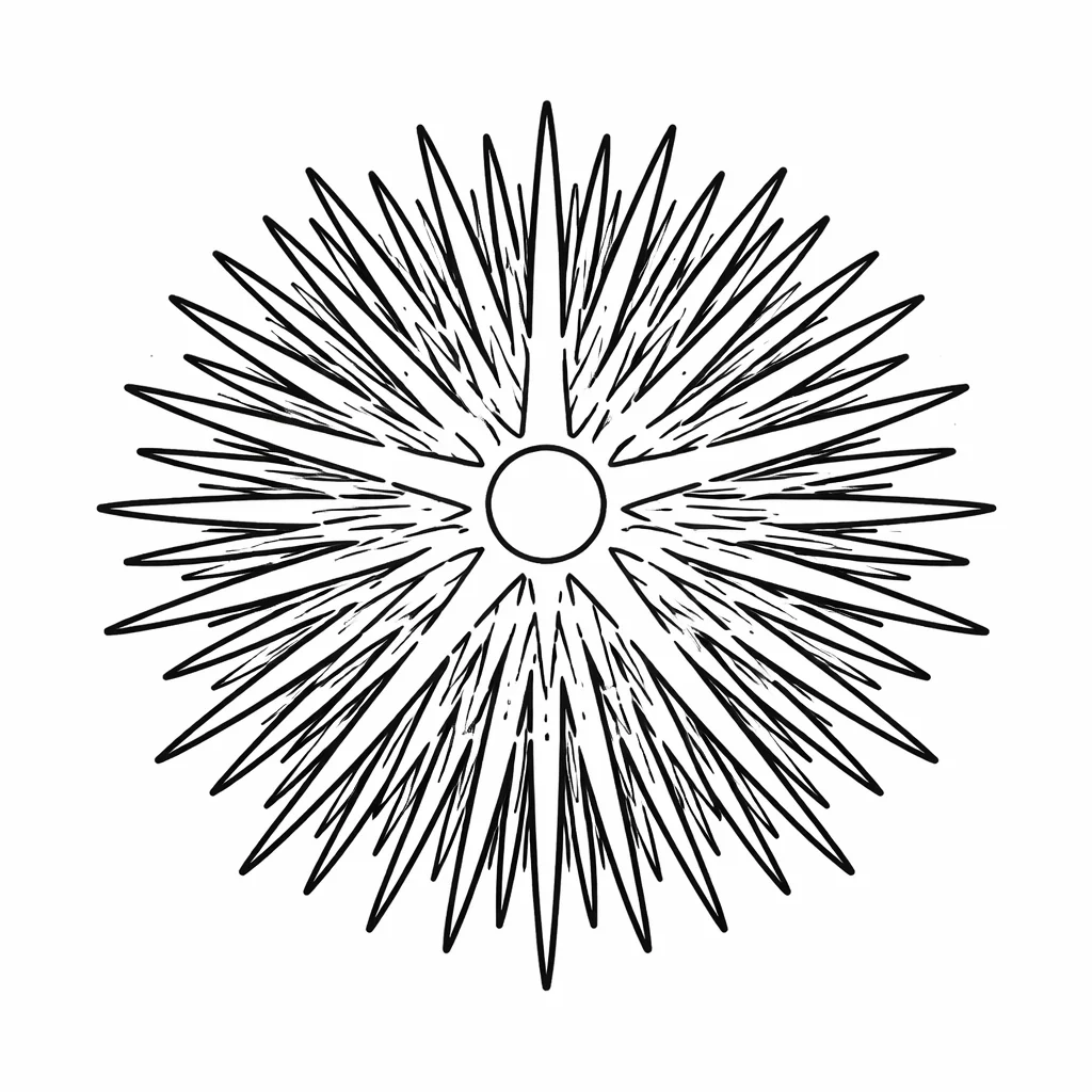 coloriage-oursin Page 3