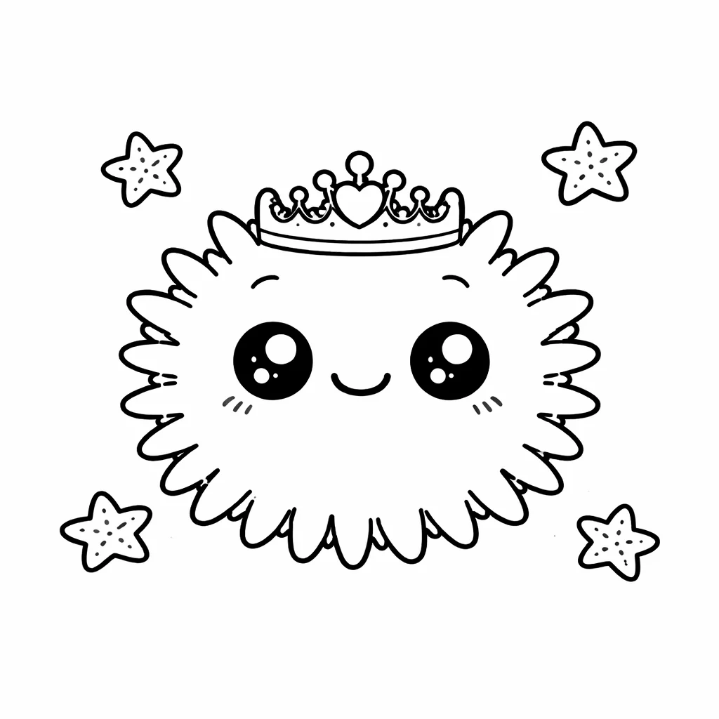 coloriage-oursin Page 9