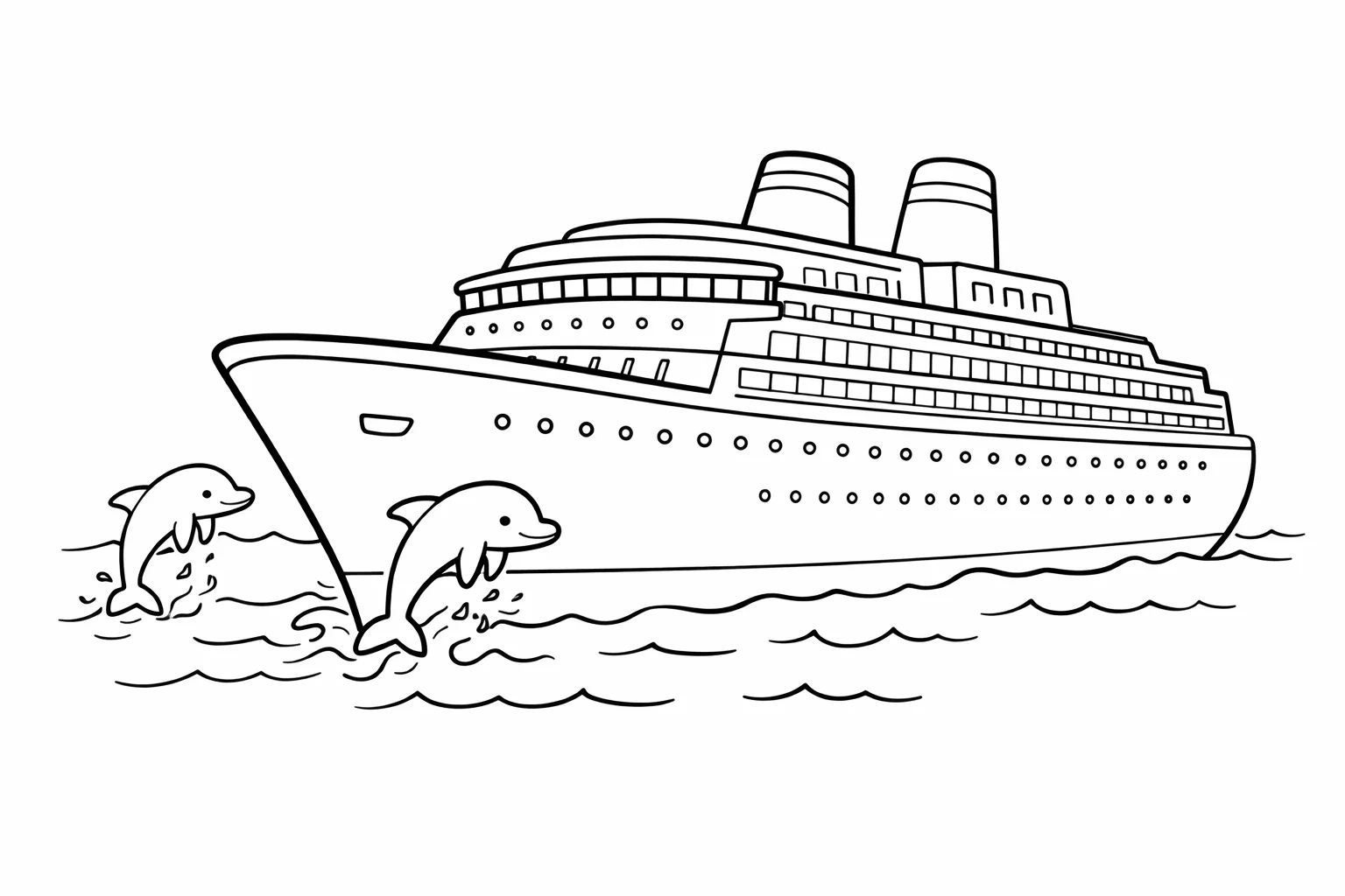 coloriage-paquebot Page 11