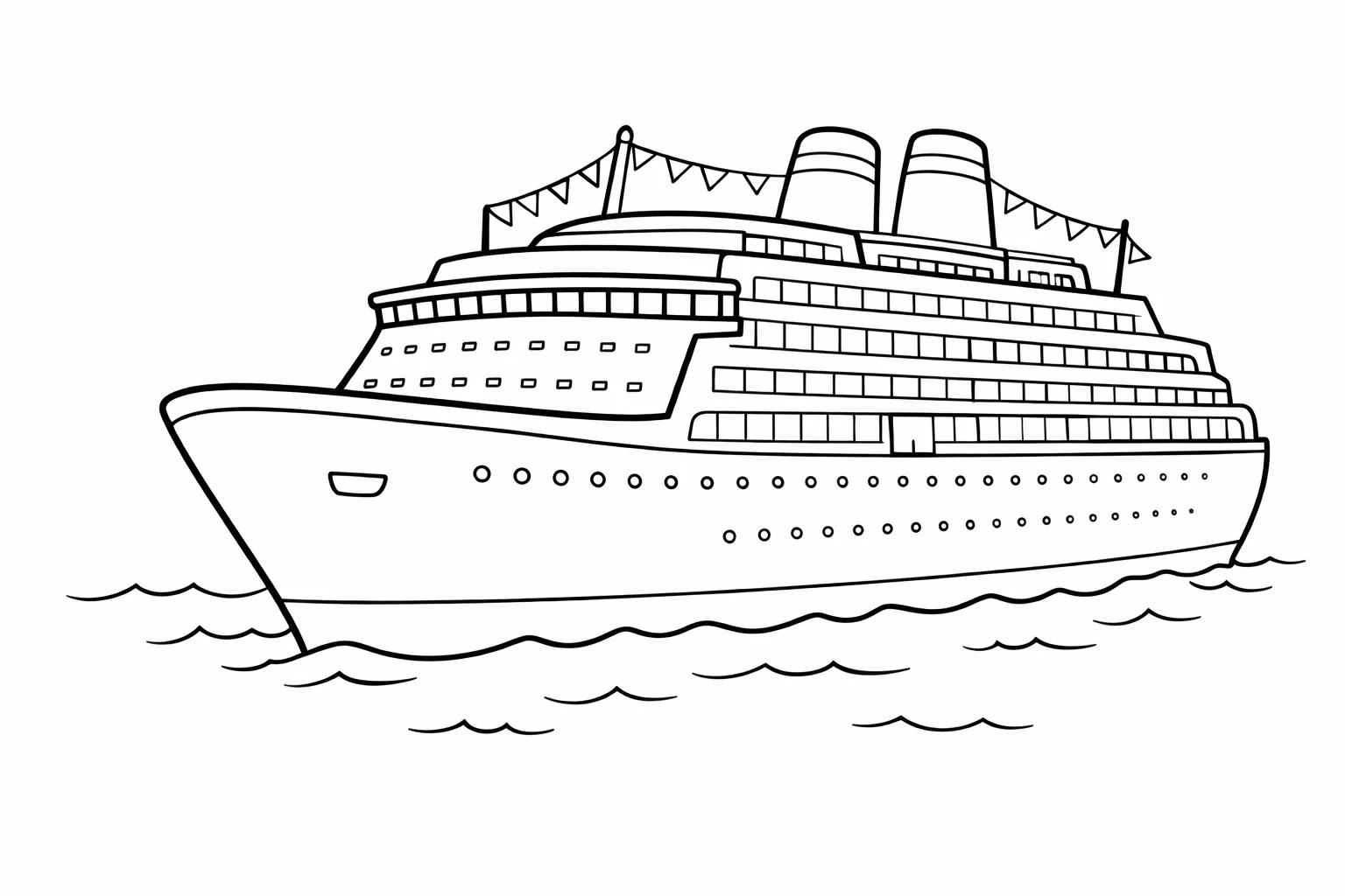 coloriage-paquebot Page 12