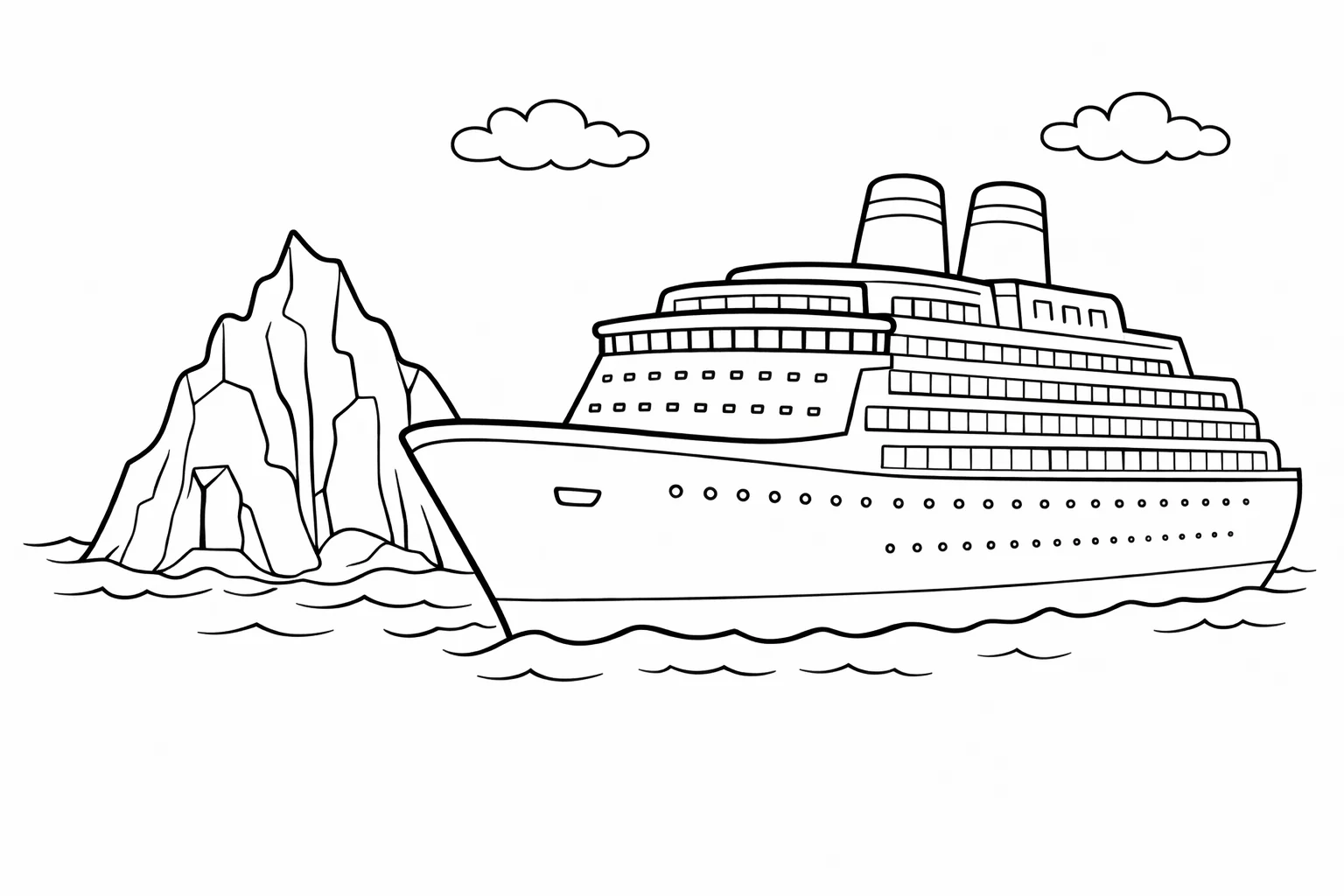 coloriage-paquebot Page 13