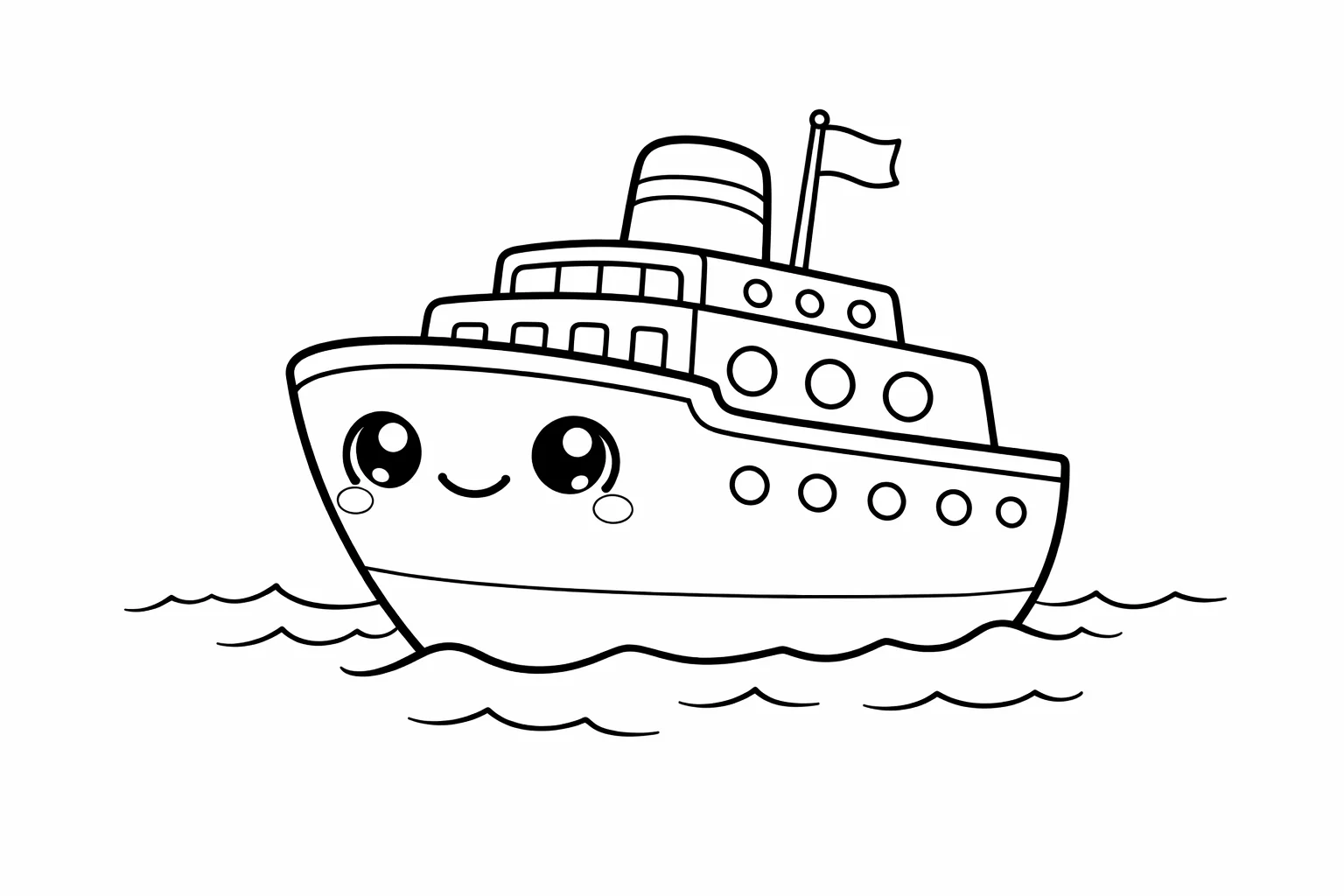 coloriage-paquebot Page 9
