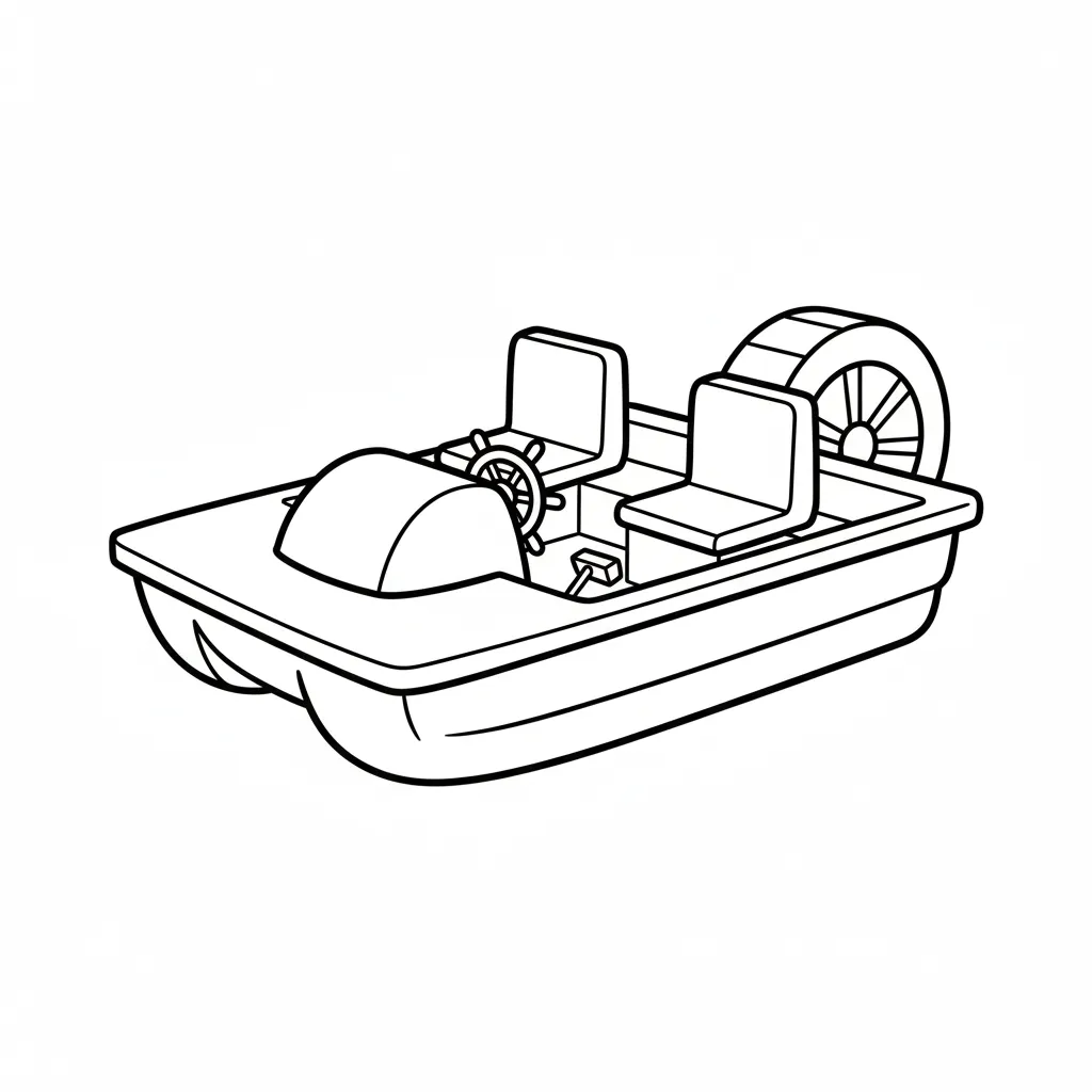 coloriage-pedalo Page 10