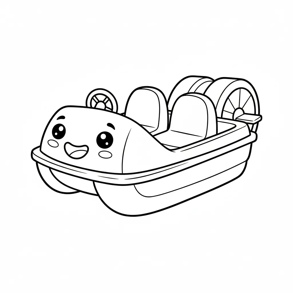 coloriage-pedalo Page 11