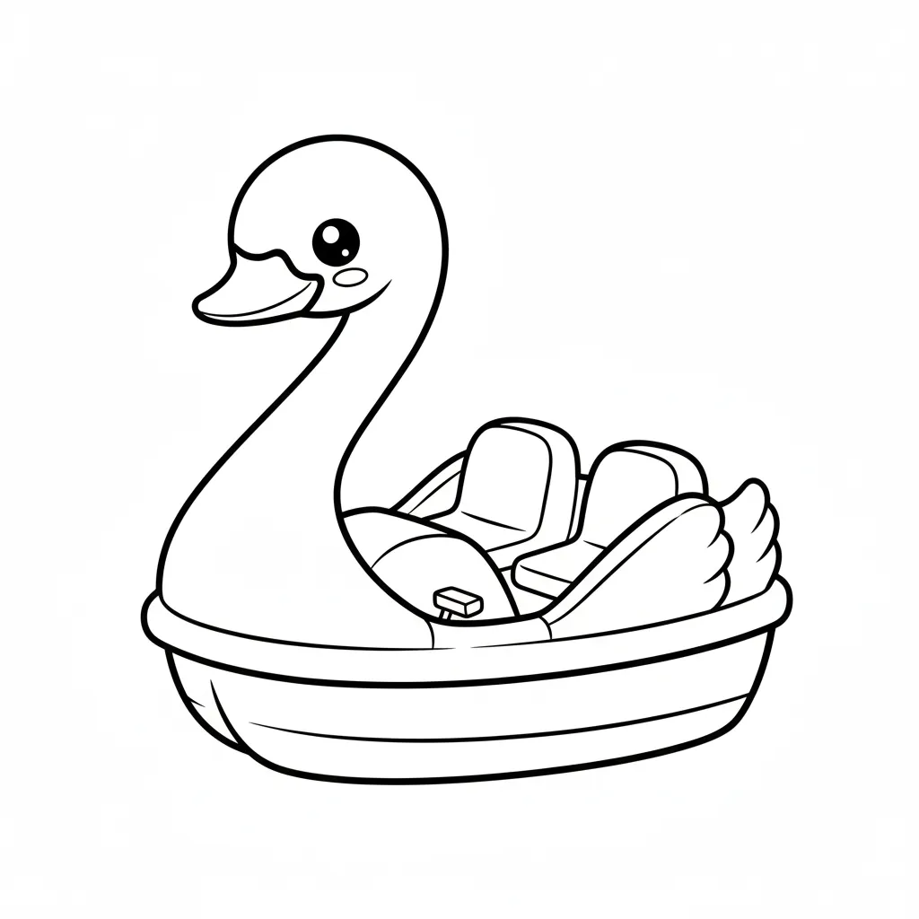 coloriage-pedalo Page 2