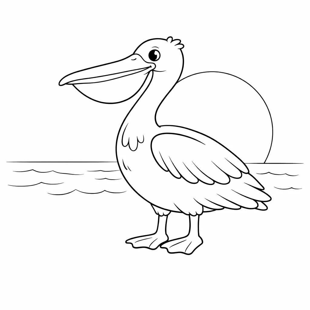 coloriage-pelican Page 16