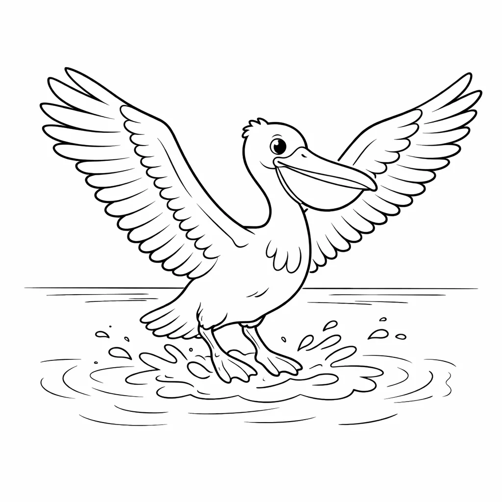 coloriage-pelican Page 8