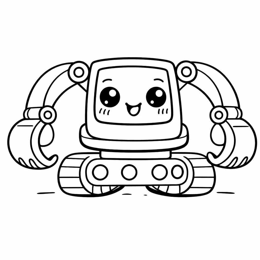 coloriage-pelleteuse Page 6