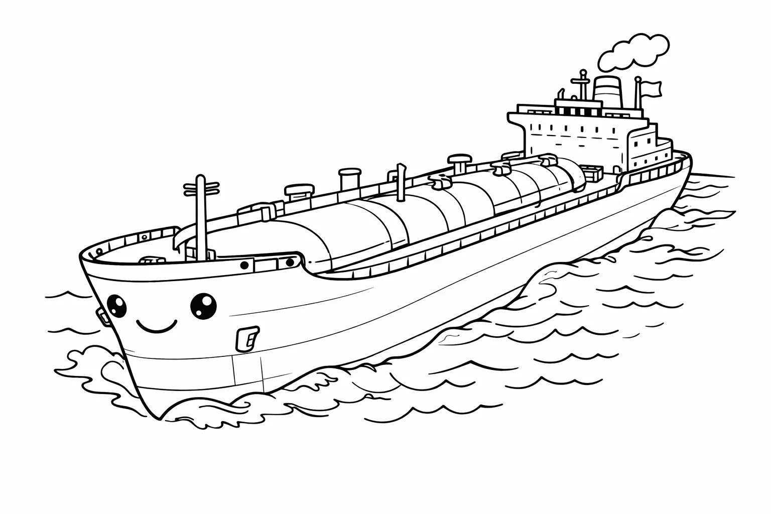 coloriage-petrolier Page 3