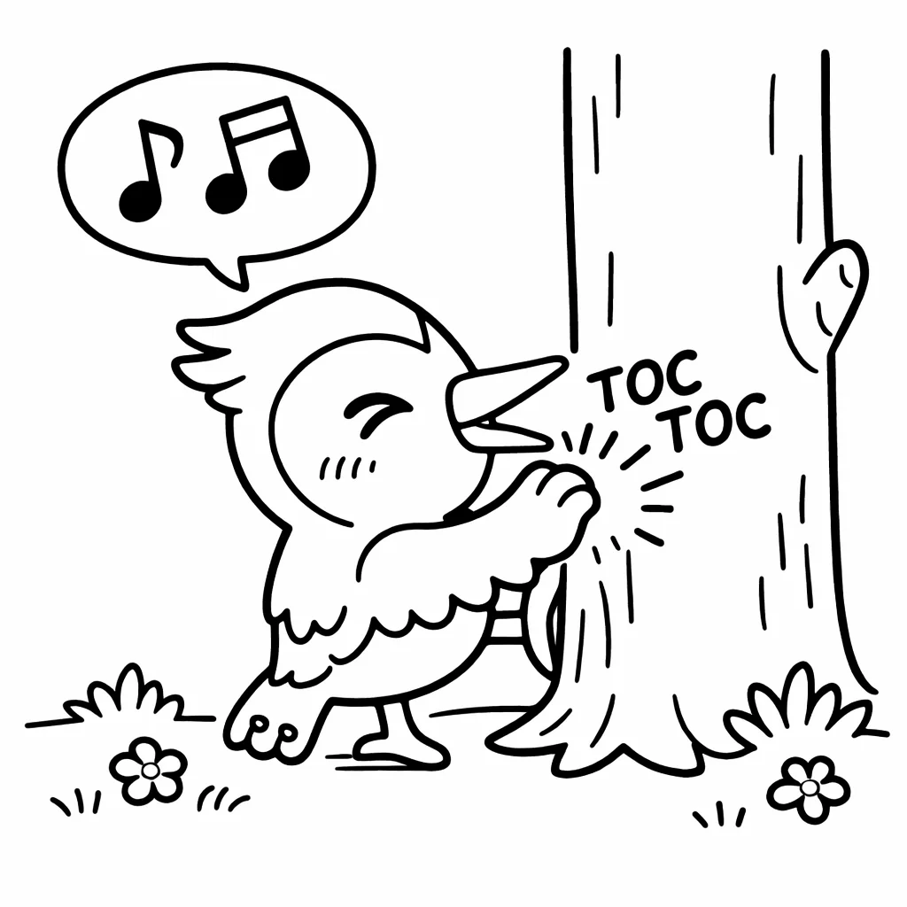 coloriage-picvert Page 3