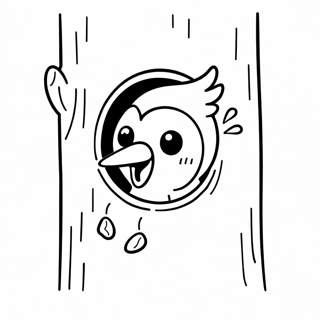 coloriage-picvert Page 8