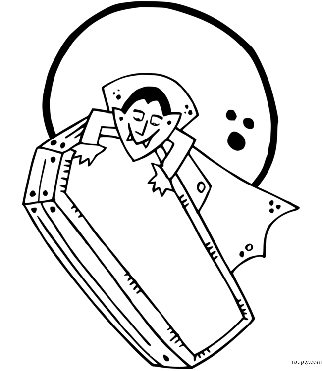coloriage-pleine-lune-halloween Page 7