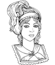 coloriage a imprimer de princesse