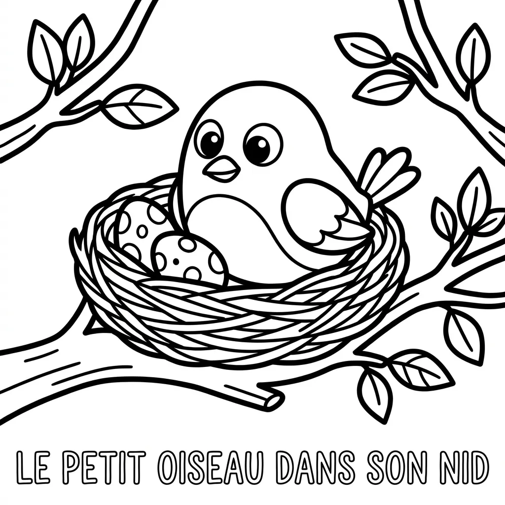 coloriage-printemps Page 7