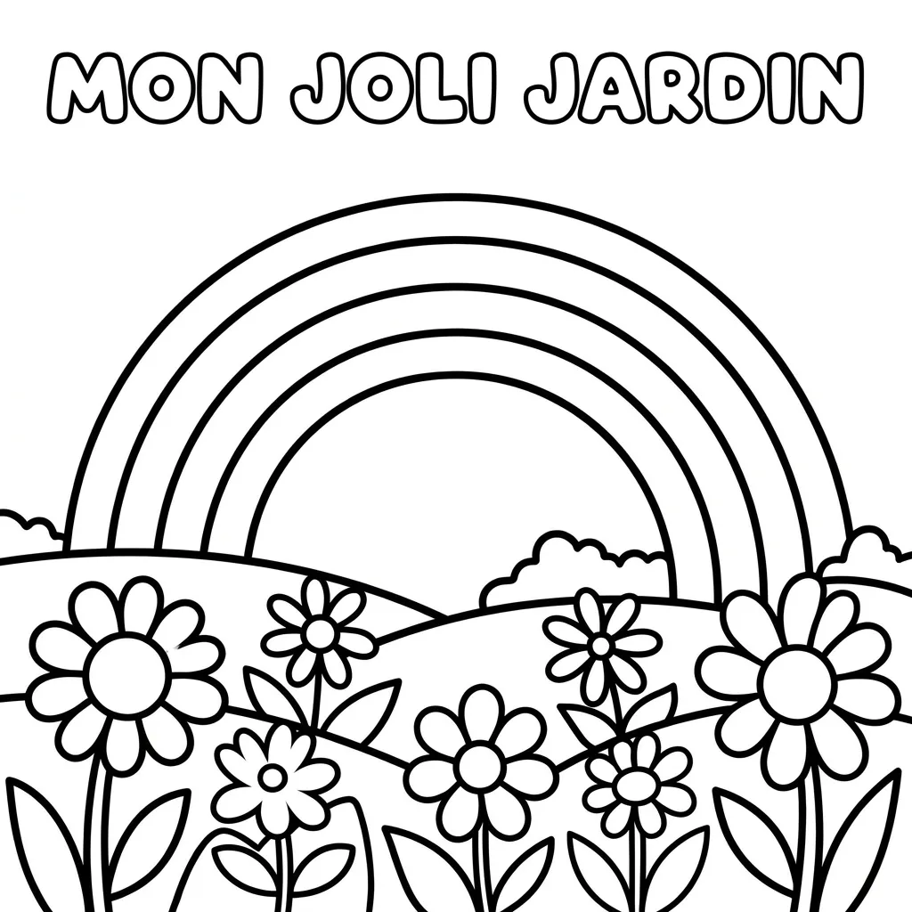 coloriage-printemps Page 8