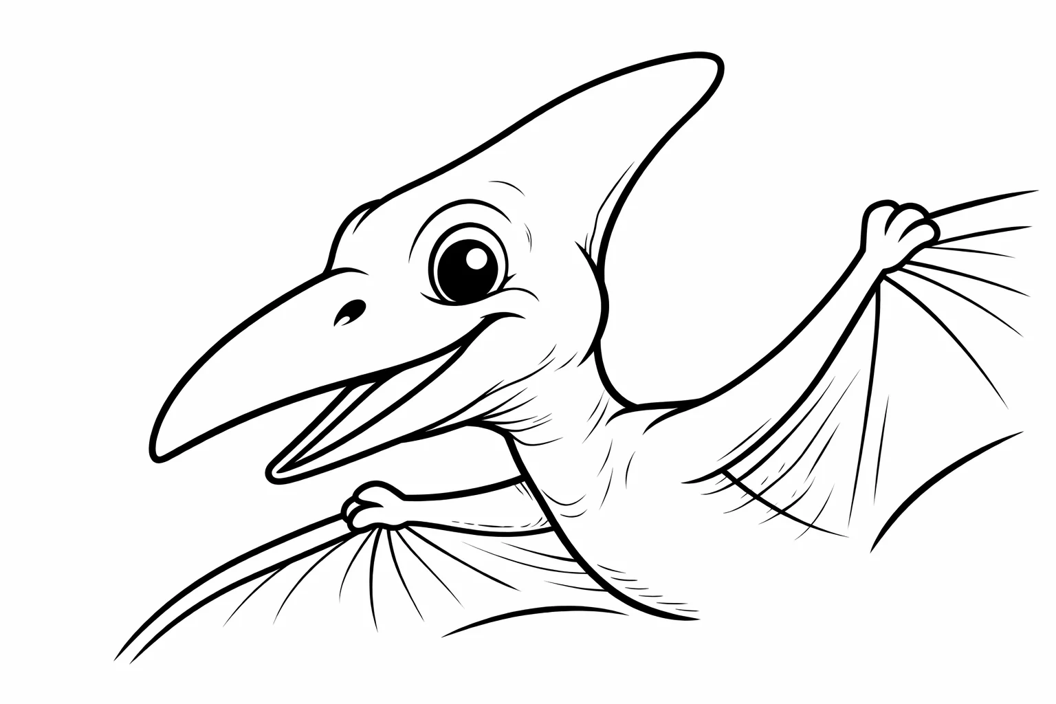 coloriage-pterodactyle Page 11