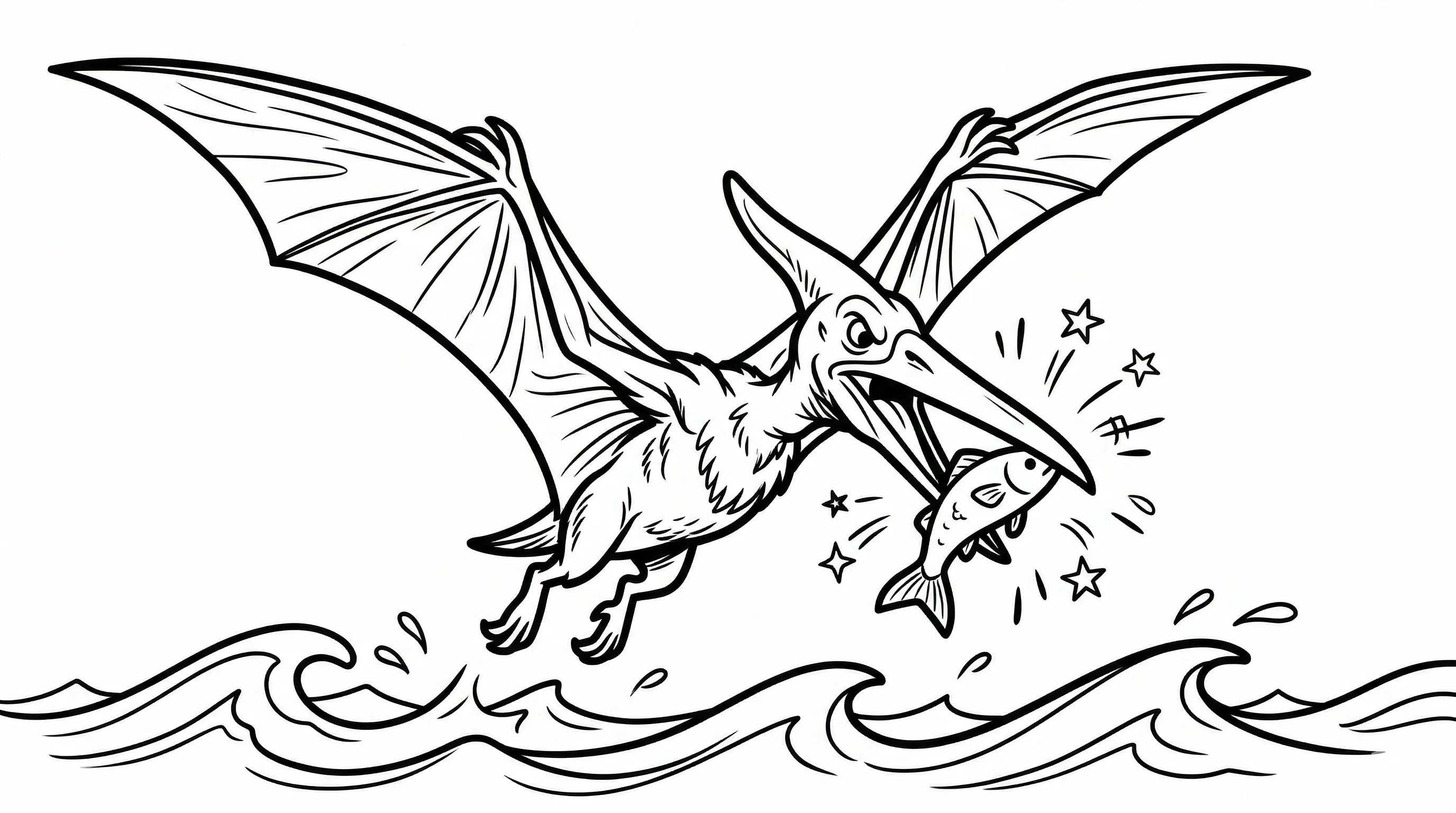 coloriage-pterodactyle Page 13
