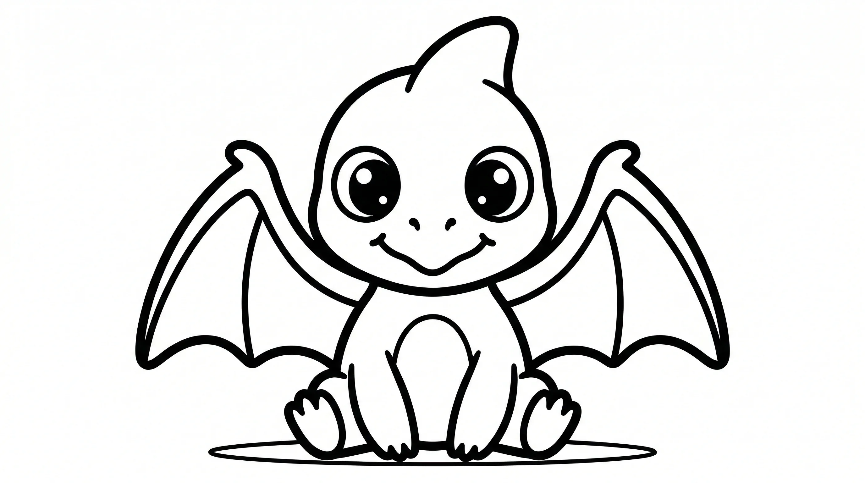 coloriage-pterodactyle Page 2