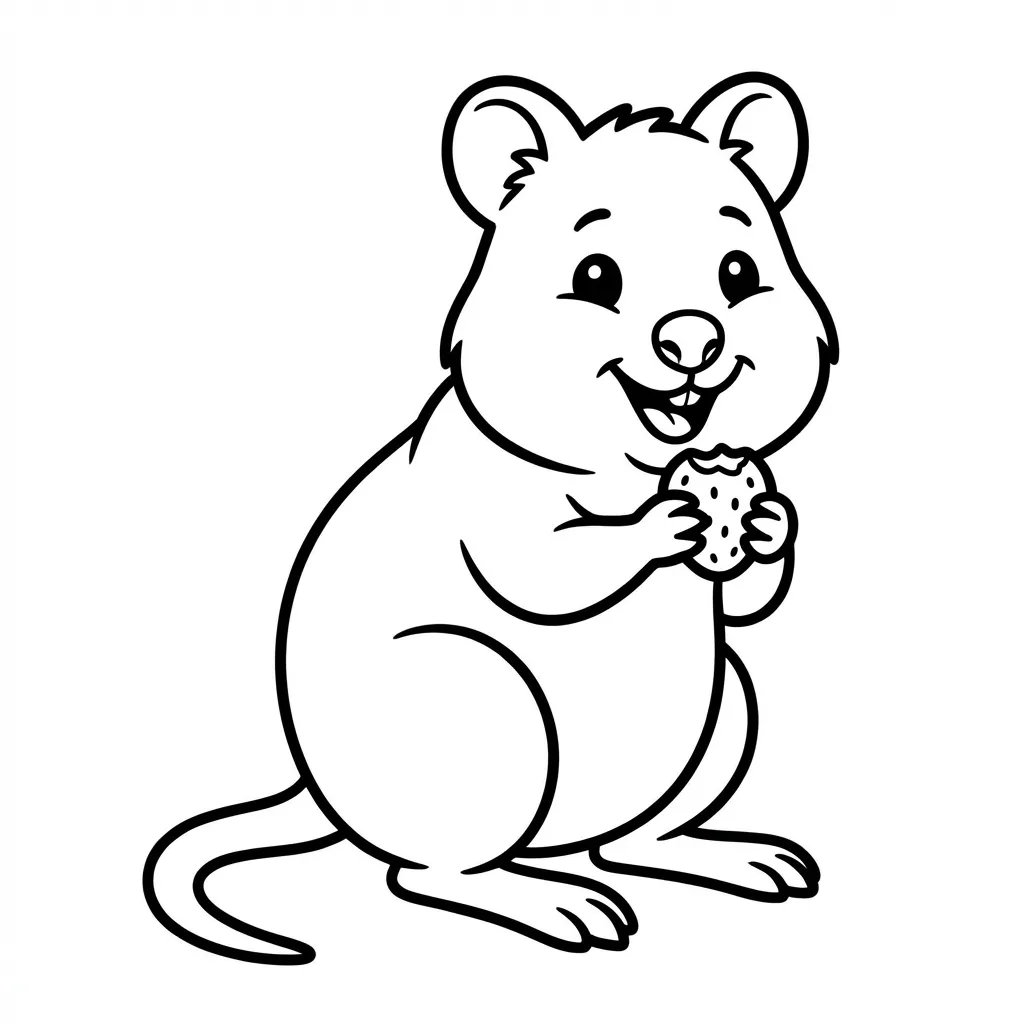 coloriage-quokka Page 12