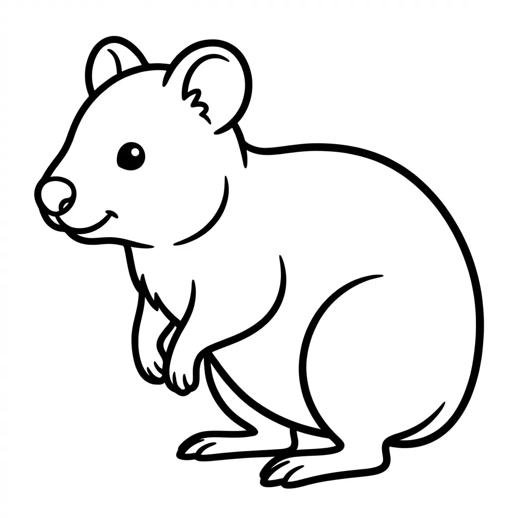 coloriage-quokka Page 6