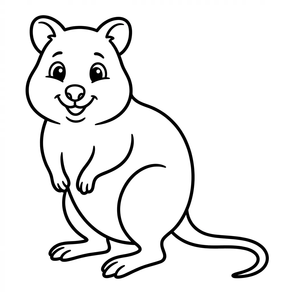 coloriage-quokka Page 7