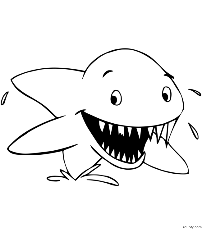 REQUIN - Coloriages de requins a imprimer