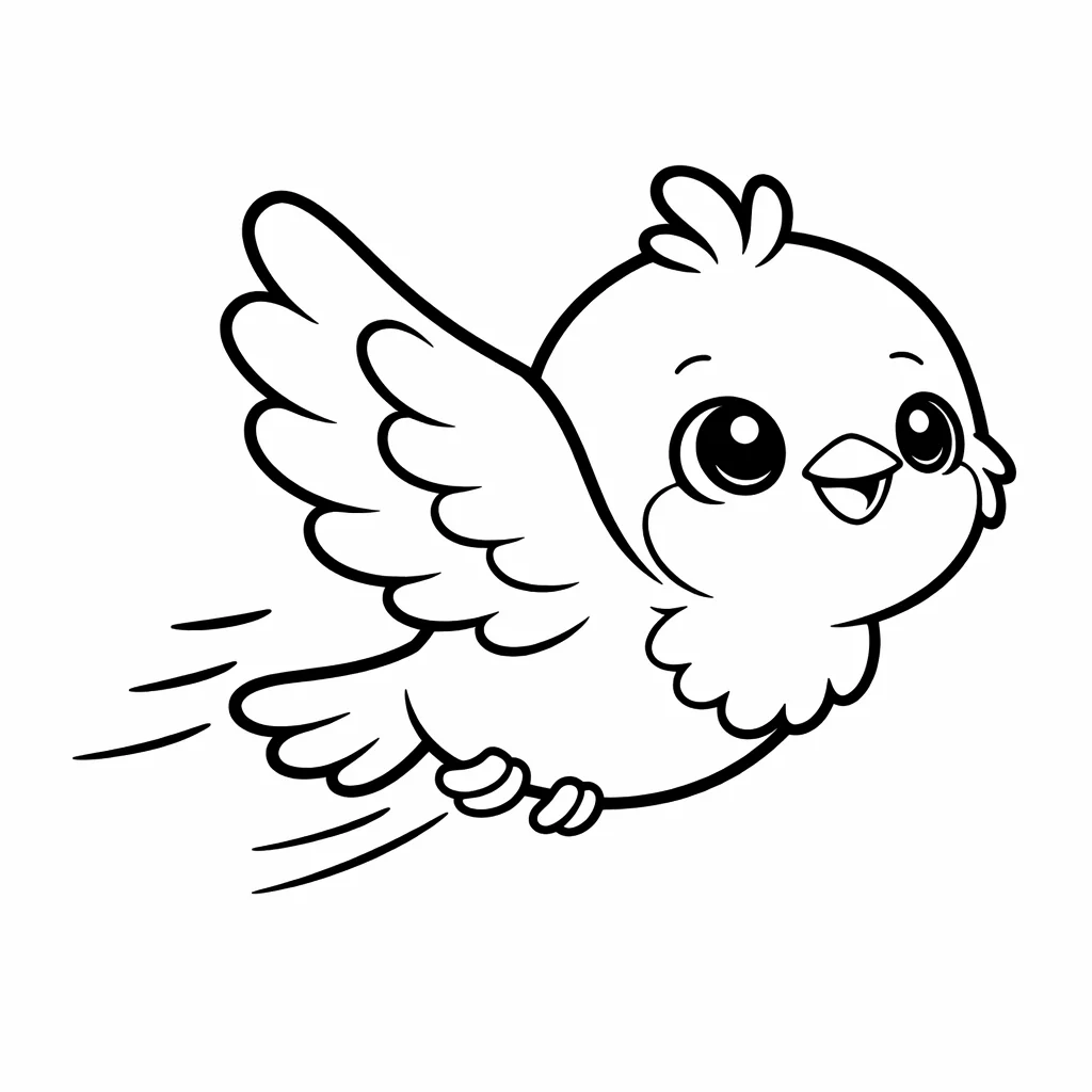 coloriage-rougegorge Page 3