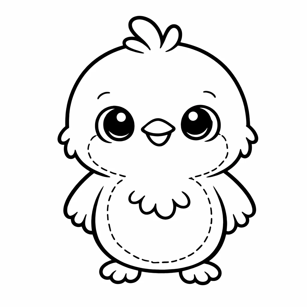 coloriage-rougegorge Page 4