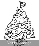 clip art sapin-noel a imprimer & colorier