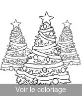 sapin de noel esquisse gratuit a colorier