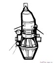 coloriage satellite