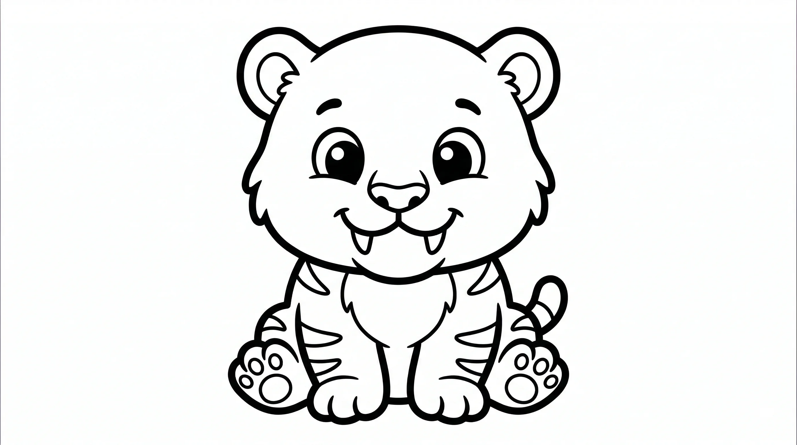 coloriage-smilodon Page 2