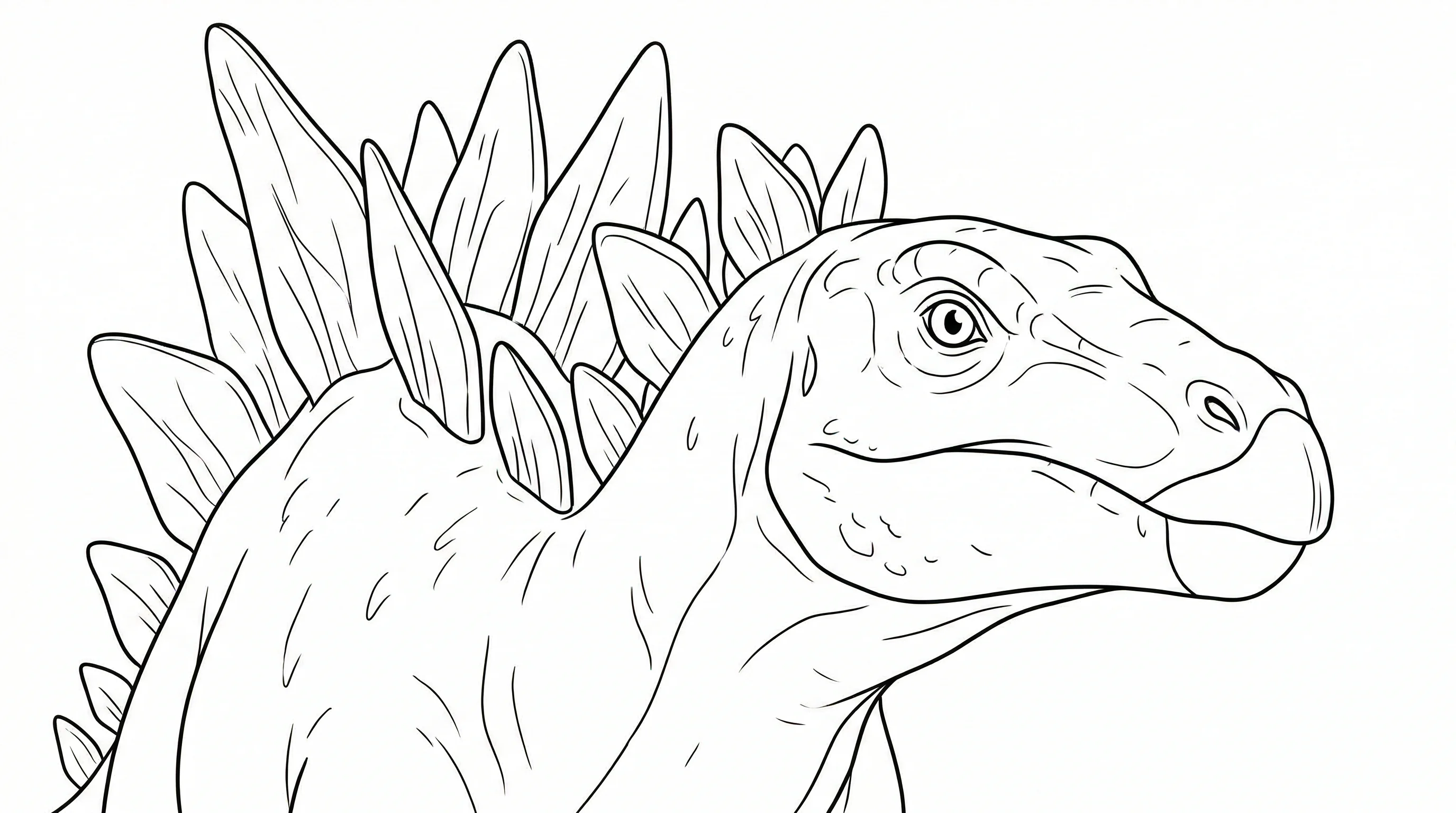 coloriage-stegosaure Page 11