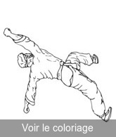 coloriage tai chi