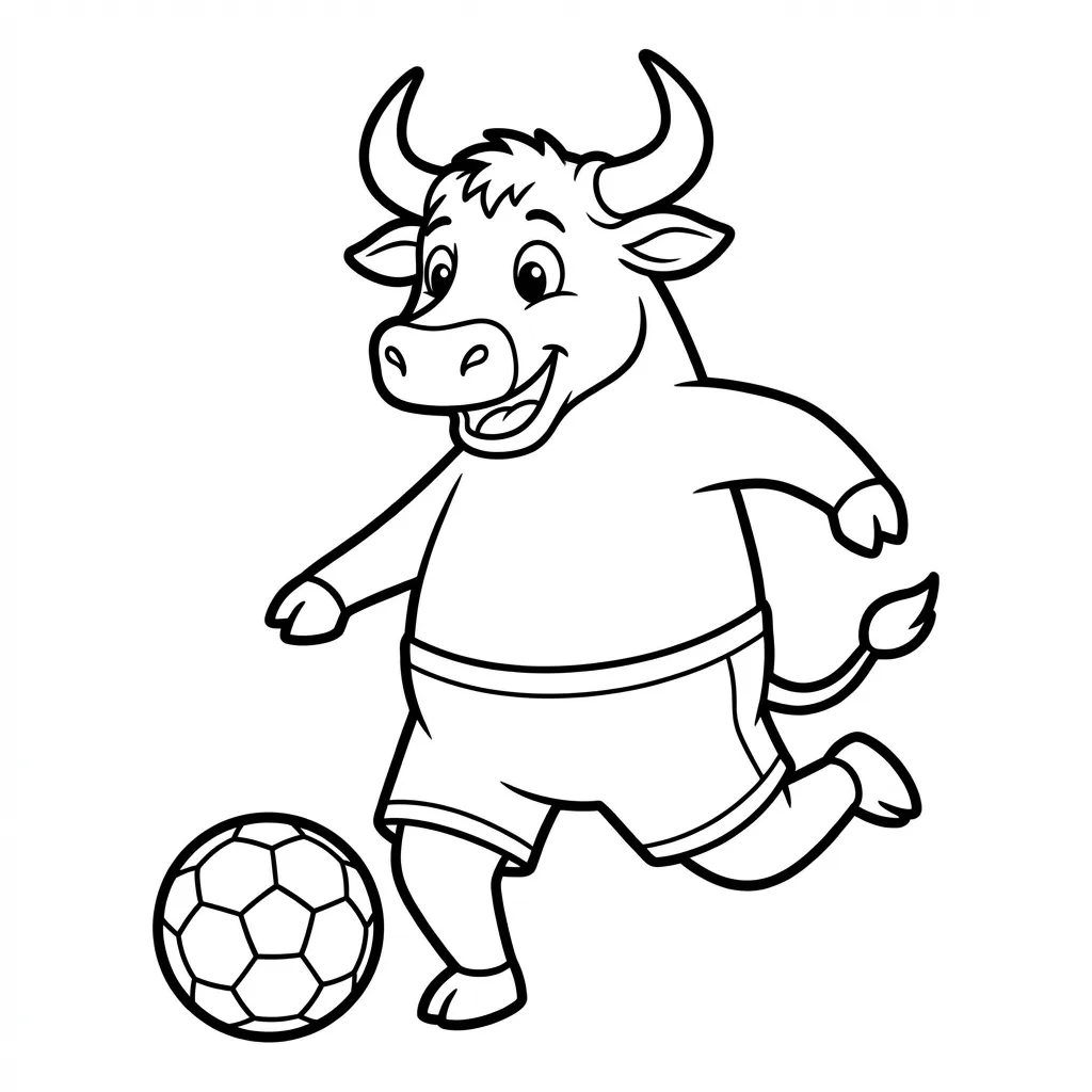 coloriage-taureau Page 12