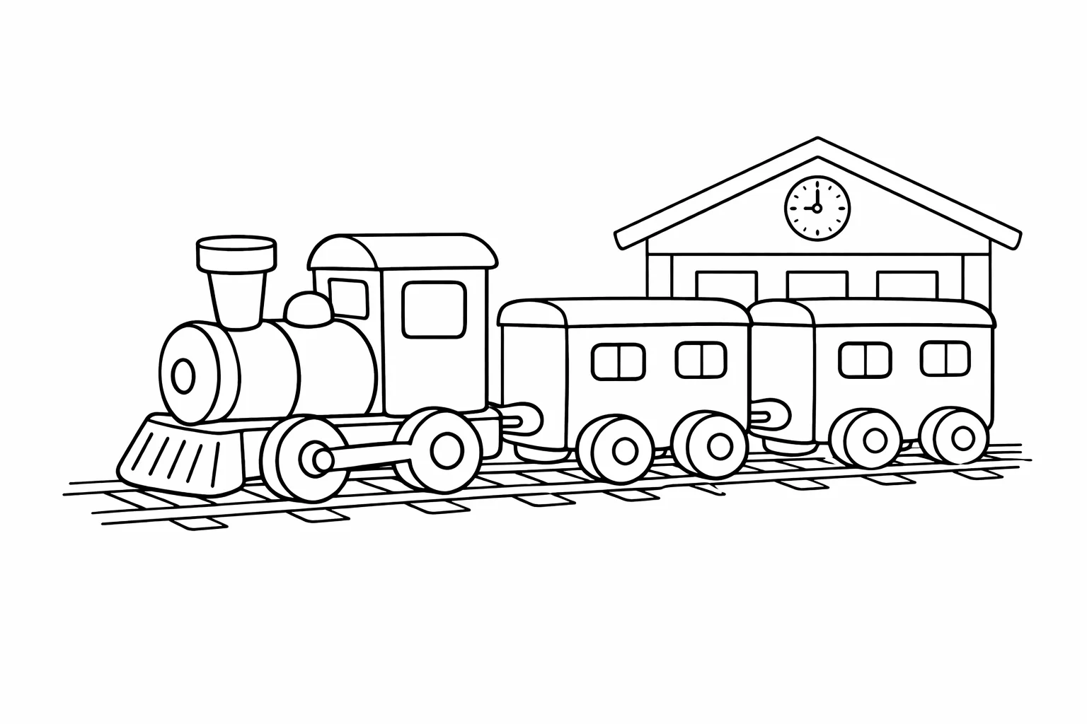 coloriage-train Page 10