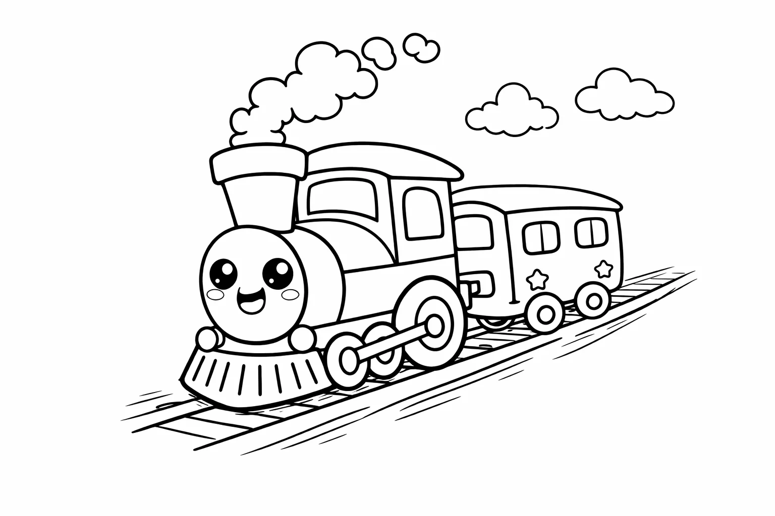 coloriage-train Page 5