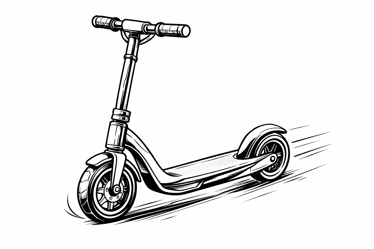 coloriage-trottinette Page 10